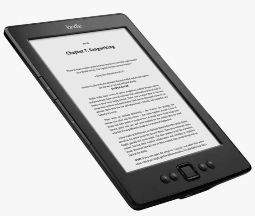 Kindle Ebook From Amazon - E-book Readers, transparent png #9661180