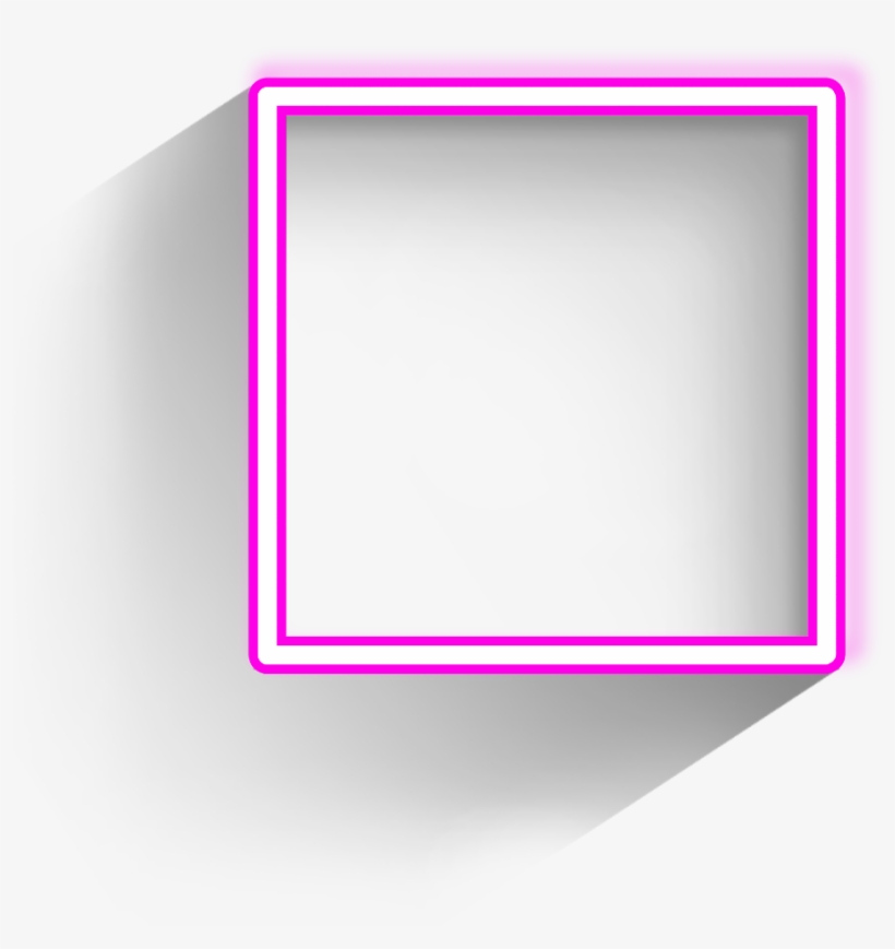 #square #freetoedit #frame #pink #border #geometric - Parallel, transparent png #9661832
