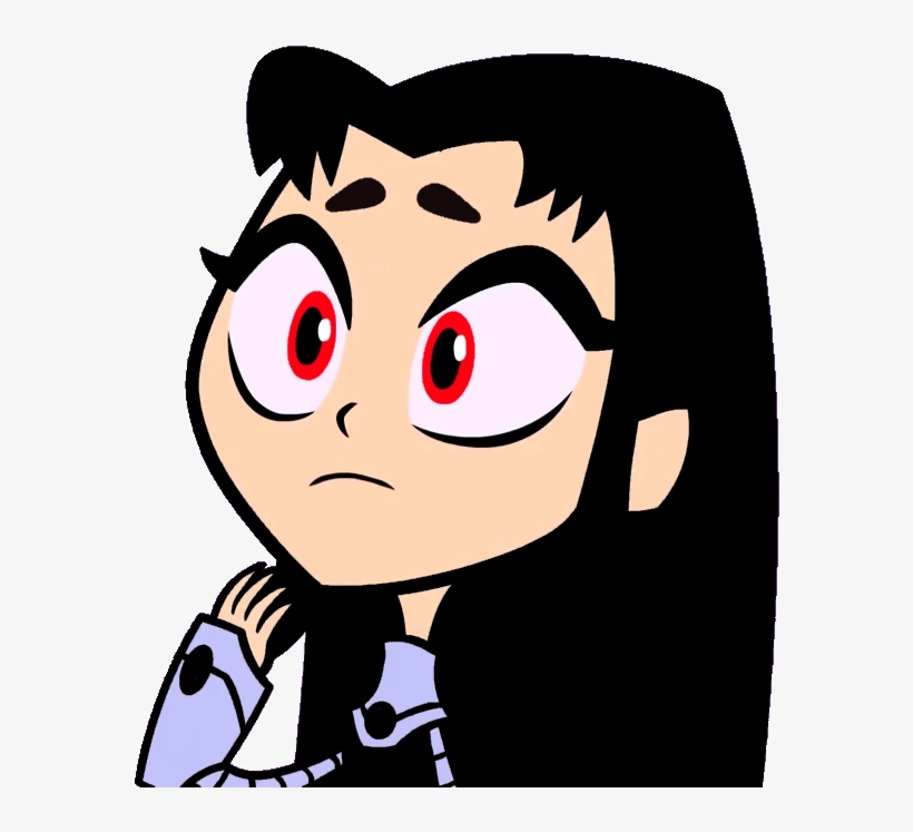 Edited - Raven Teen Titans Go Icon, transparent png #9662103