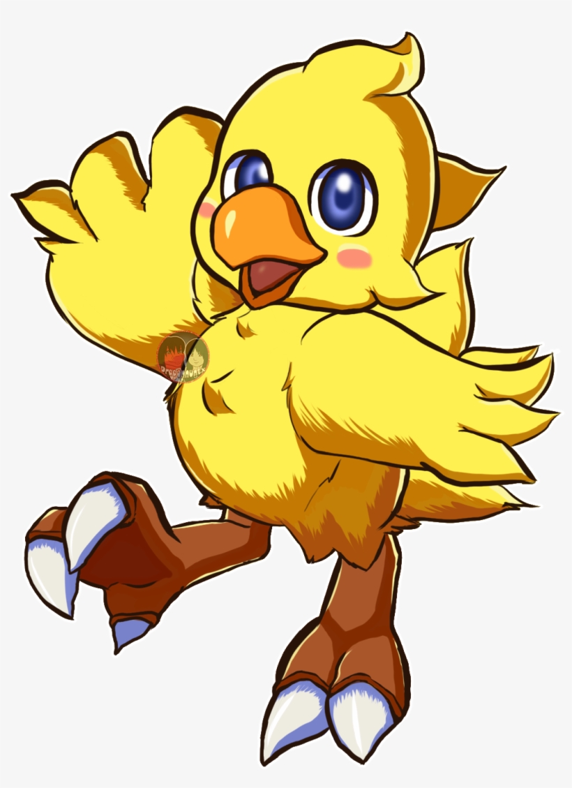 [ff] Chocobo - Cartoon, transparent png #9662359