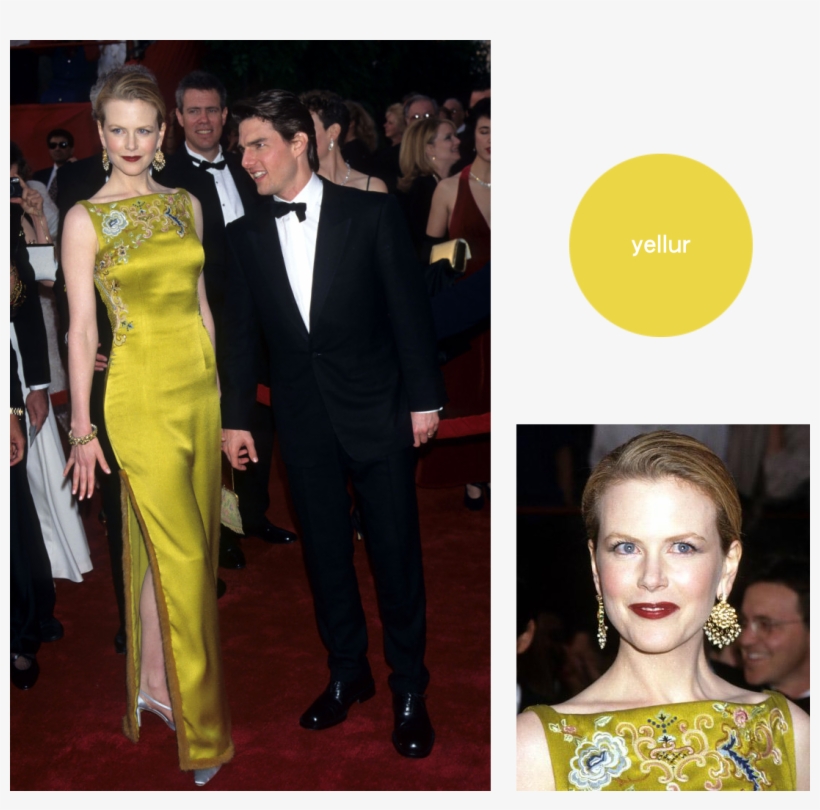 Difeqc7 - Nicole Kidman 1997 Oscar Dress, transparent png #9662431