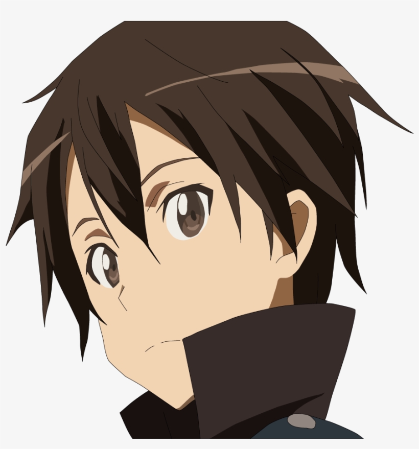 156kib, 1200x900, Kirito Sword Art Online Brown Haired, transparent png #9662951