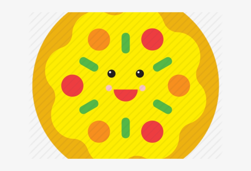 Emoji Clipart Pizza - Pizza Smiley Face, transparent png #9663679