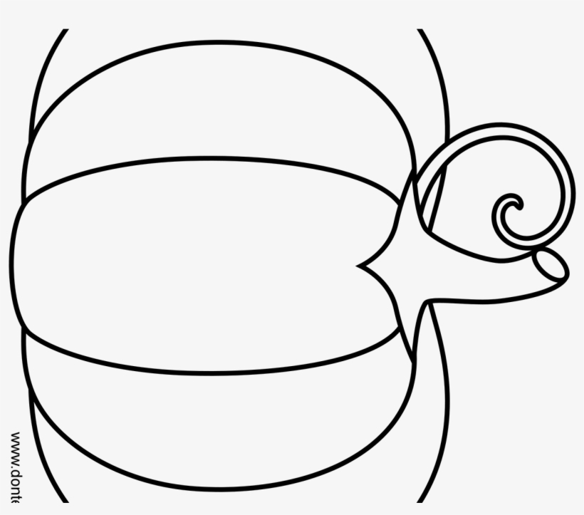 Cute Pumpkin Coloring Pages - Pumpkin To Color, transparent png #9663999