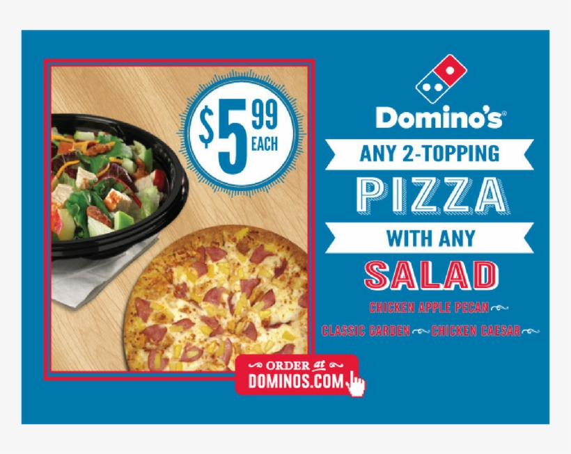 "pizza And Salad" Counter Mat 4-pack - Pizza, transparent png #9664050