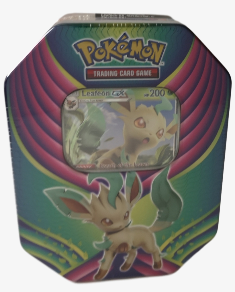 Pokemon - Evolution Celebration - Leafeon - Fall Tin - Pokemon, transparent png #9664323