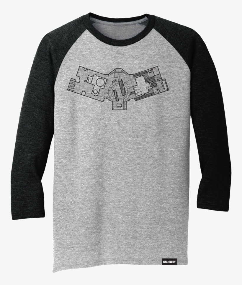 Nuketown Raglan Tee - Long-sleeved T-shirt, transparent png #9664696