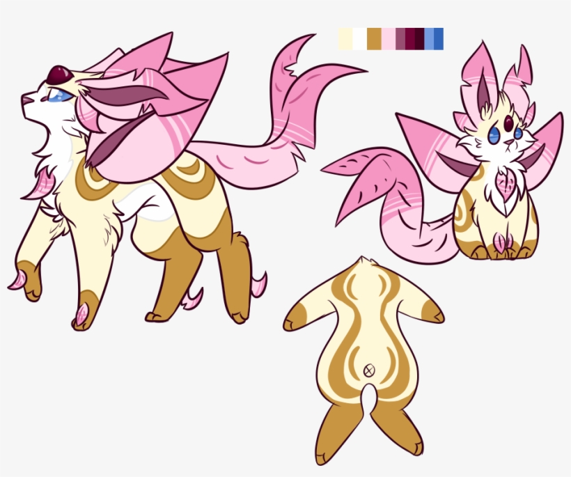 Leafeon X Espeon - Cartoon, transparent png #9664769