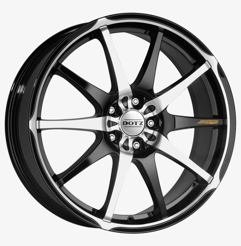 Shuriken - Black And Pink Alloy Wheels, transparent png #9664775