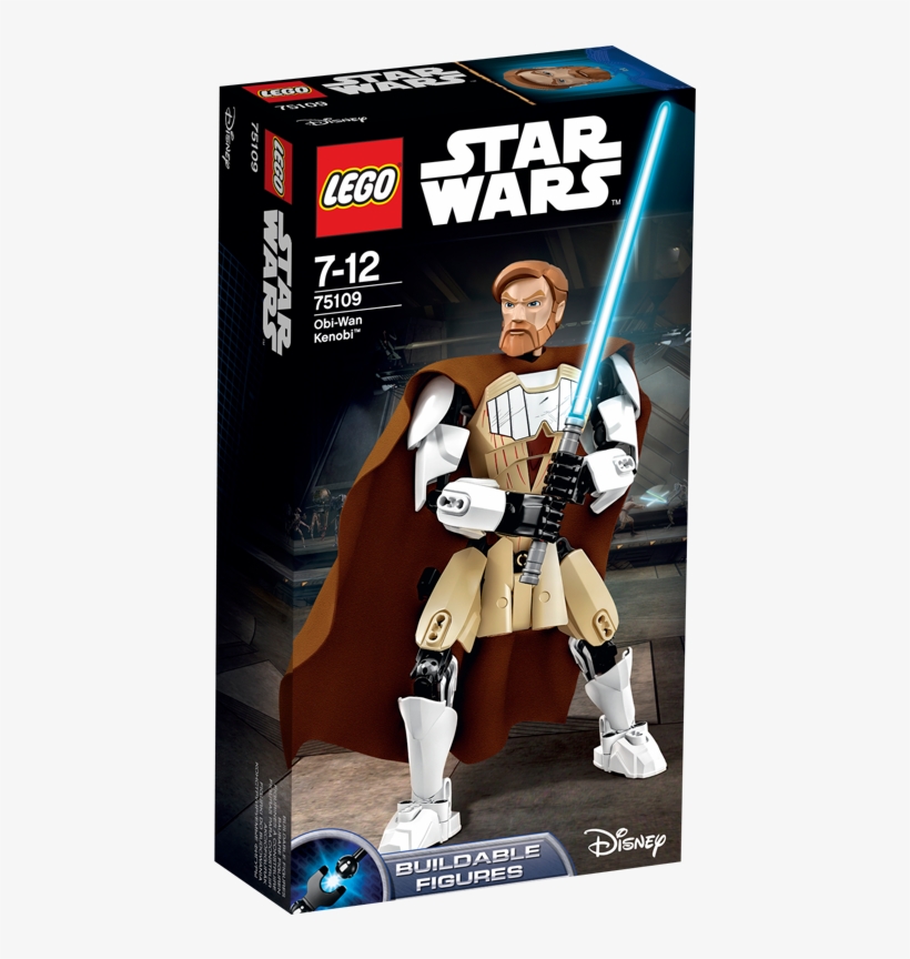 Lego Star Wars Buildable Figures Obi Wan Kenobi, transparent png #9664776