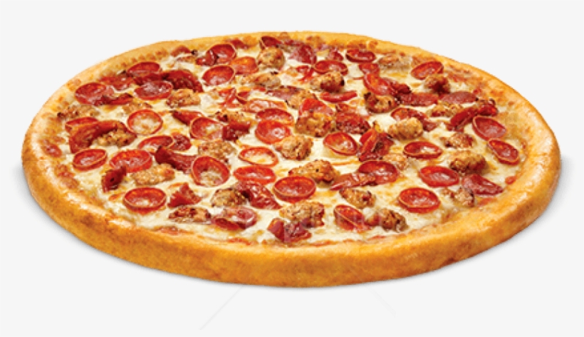 Free Png Pepperoni Pizza Png Images Transparent - Pepperoni Pizza No Background, transparent png #9665045