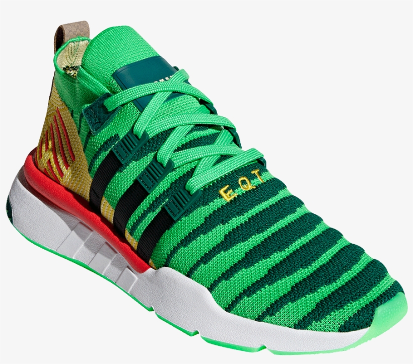 Adidas Eqt Mid Adv Primeknit "shenron" - Tenis Adidas Dragon Ball Z, transparent png #9665116