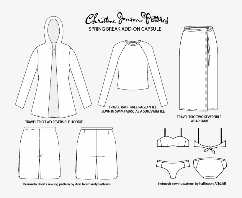 Capusule Wardrobe Spring Break 2019 Add On Copy - Illustration, transparent png #9665150