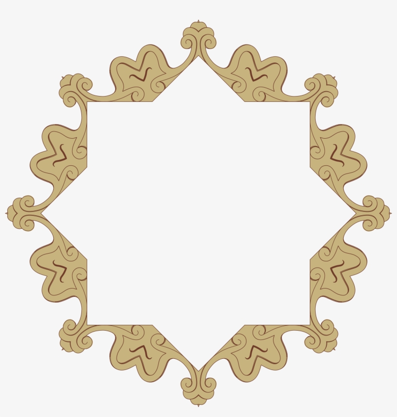 This Free Icons Png Design Of Ornate Frame 24 Derived, transparent png #9665547