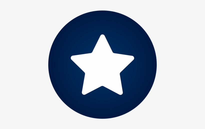 Star In A Circle Icon, transparent png #9665600