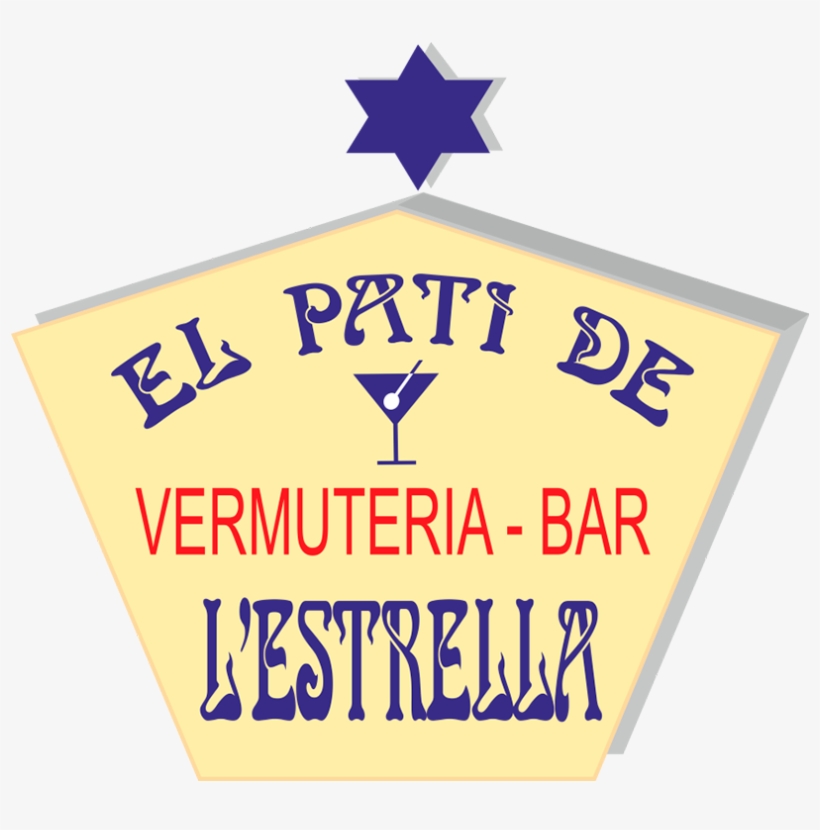 El Pati De L'estrella Is A “vermoutherie” - Poster, transparent png #9665826