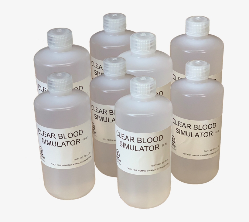 Clear Blood - Plastic Bottle, transparent png #9666319