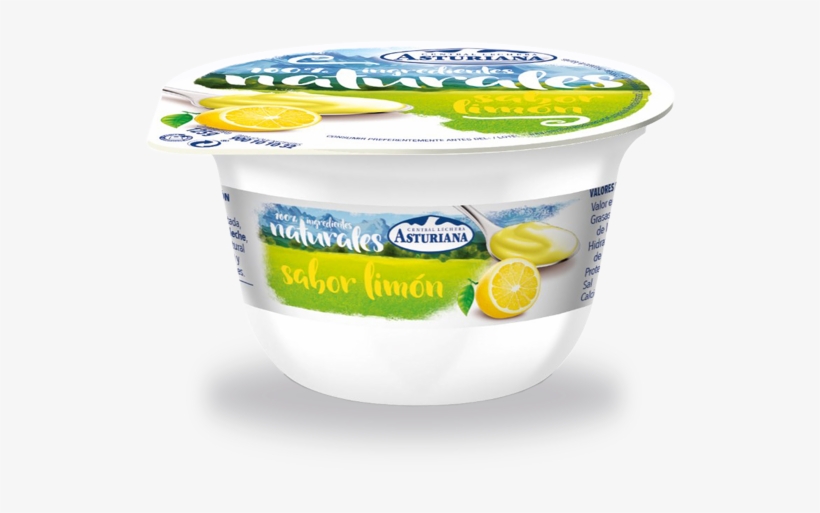 Yogur De Sabor Limón - Central Lechera Asturiana, transparent png #9666459