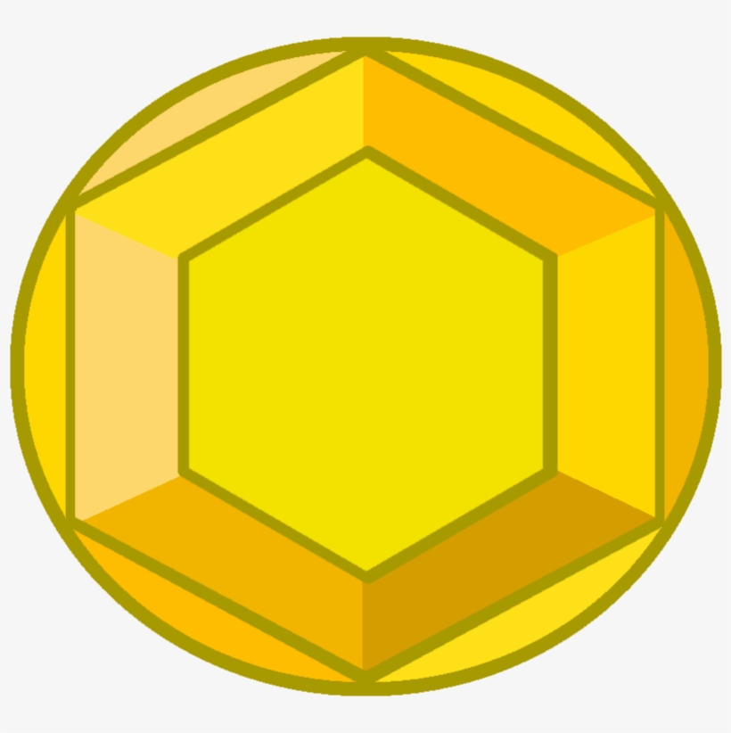 Citrine Gem - Circle, transparent png #9666509