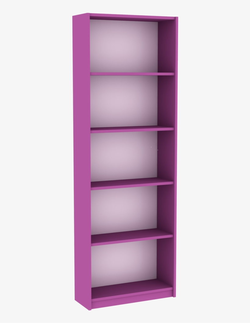 5 Tier Purple Bookcase Bookshelf Bookcase Free Transparent Png Download Pngkey