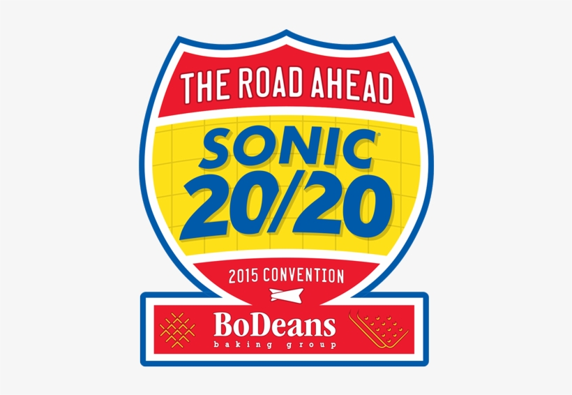 Every Year Sonic Has A Convention For All Of Their - Label, transparent png #9667029