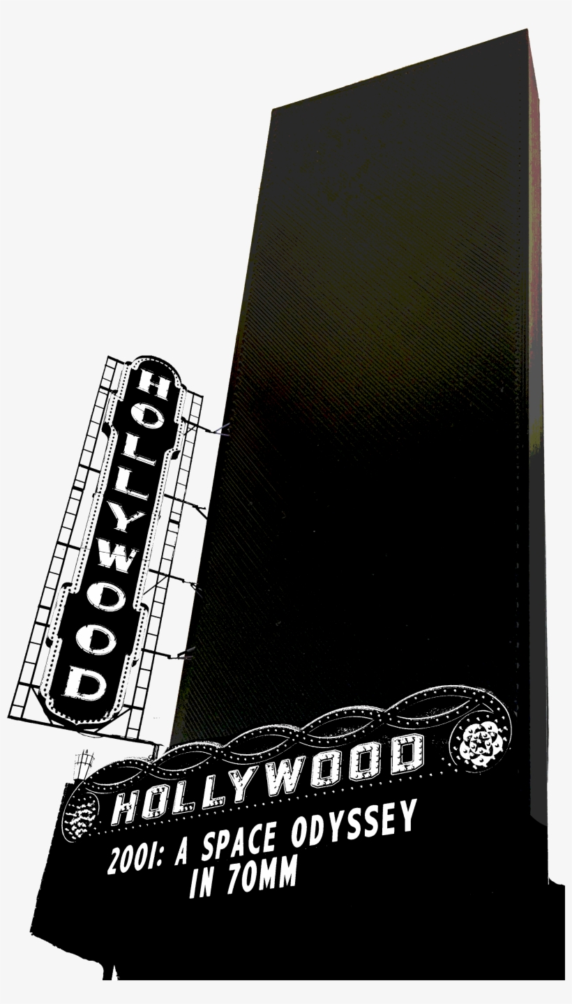 2001 Poster Main - Hollywood Theatre, transparent png #9667032