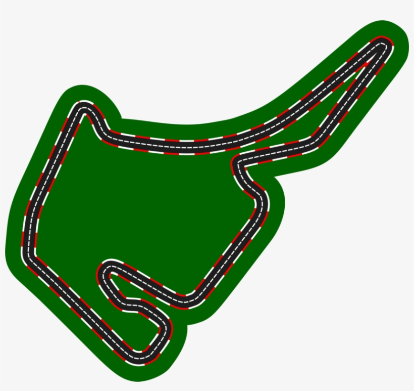 Hockenheimring German Grand Prix Formula 1 Race Track - Rennstrecke Clipart, transparent png #9667184