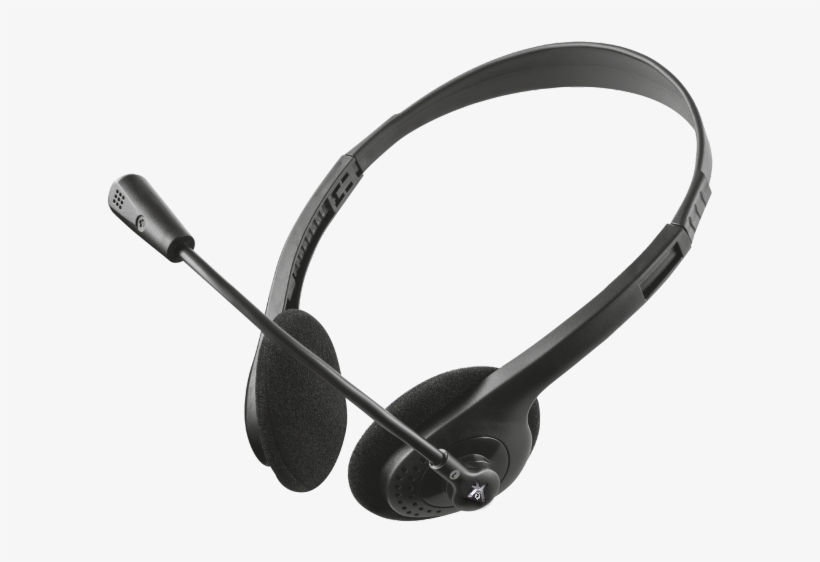 Trust Chat Headset, transparent png #9667459
