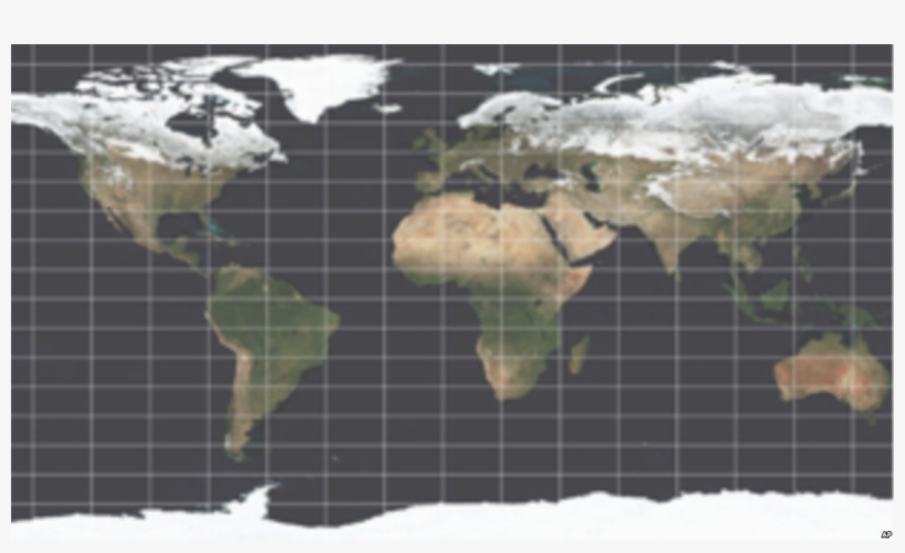 World Satellite Map Winter, transparent png #9667533