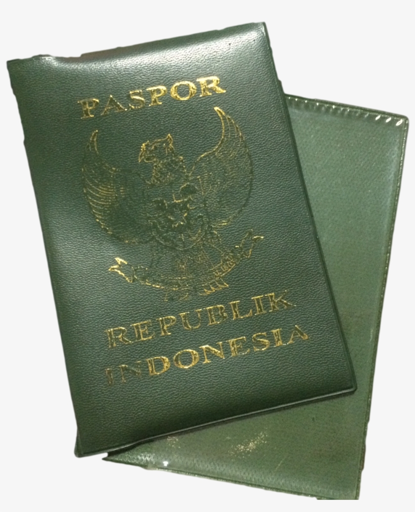 Old Indonesian Passport Cover Wallet Free Transparent PNG Download