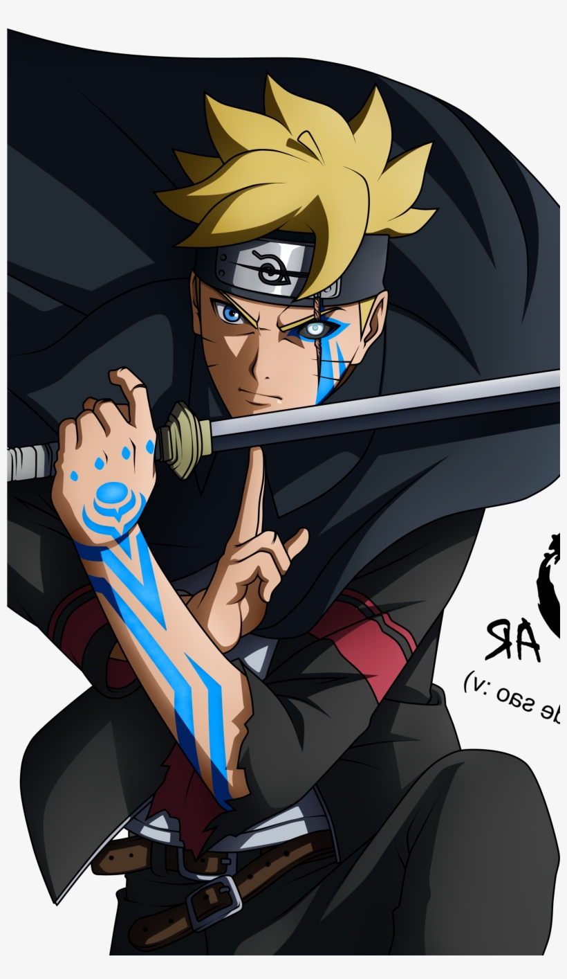 Anime Boruto Mobile Wallpaper Free Transparent Png Download Pngkey