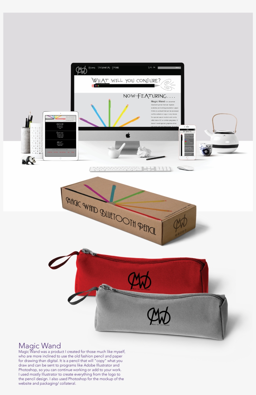 Magic Wand - Apple Design Identity, transparent png #9668022