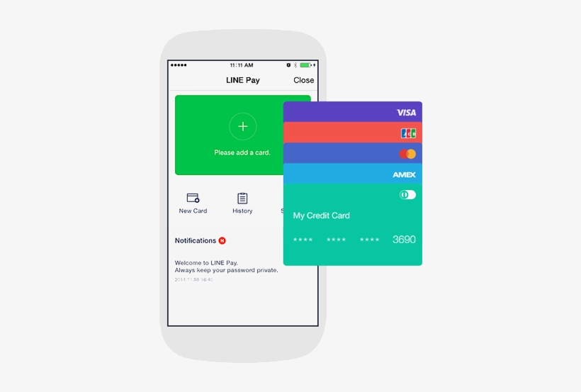 Line Pay App, transparent png #9668231
