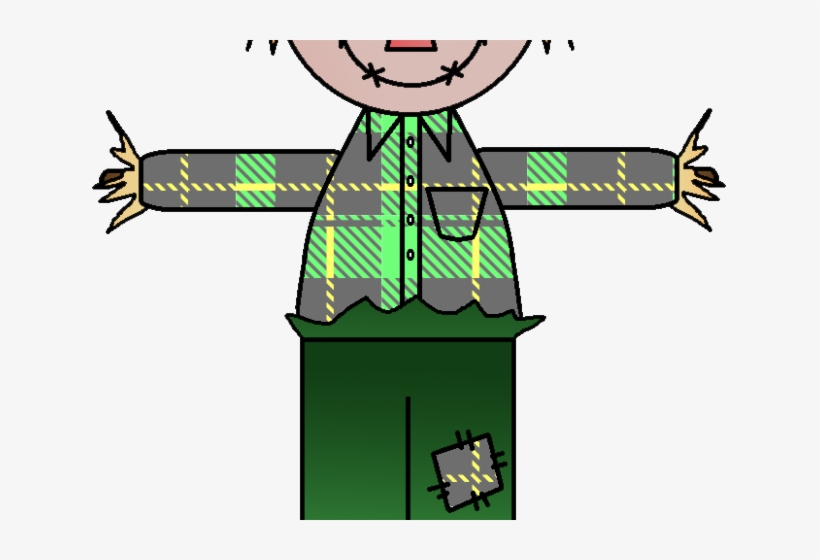 Scarecrow Clipart Corn - Clip Art, transparent png #9668262