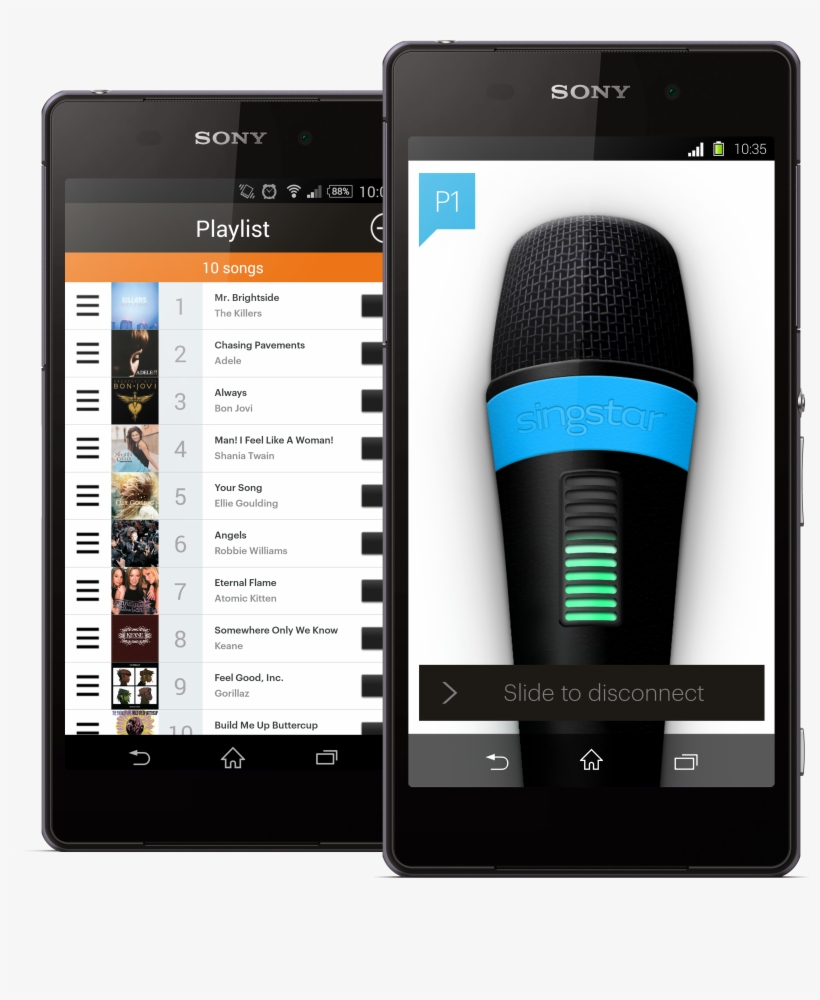 Z2 Blue Mic And Playlist Overlap, transparent png #9668266