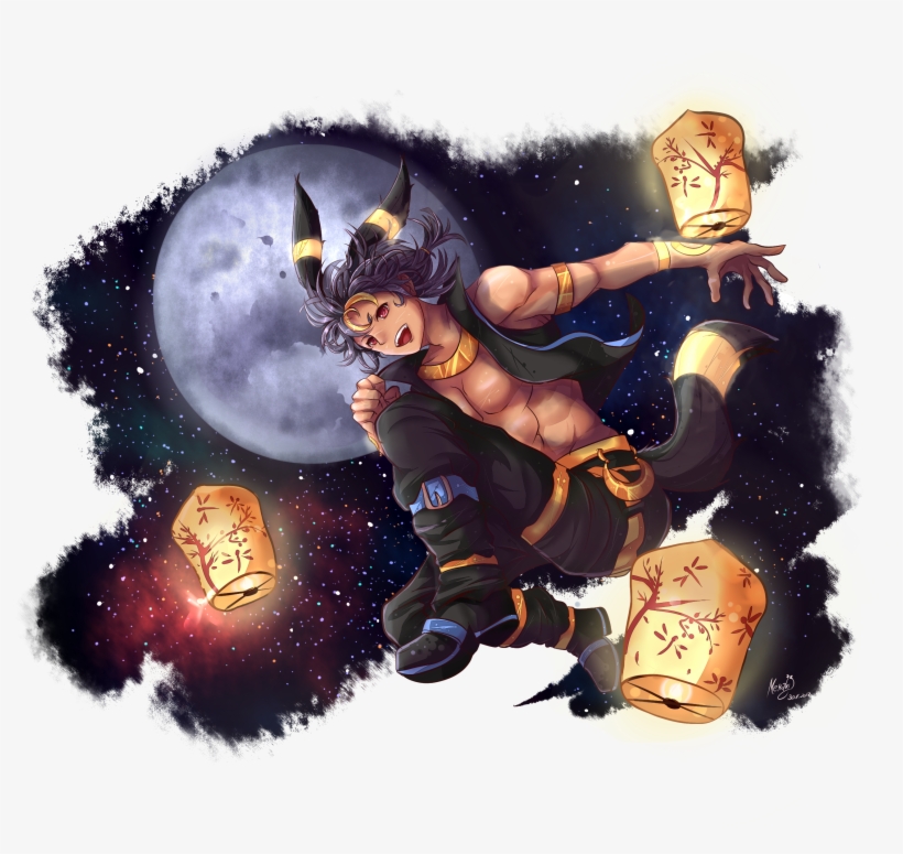 Umbreon X Crash Fever - Crash Fever Fan Art, transparent png #9668763
