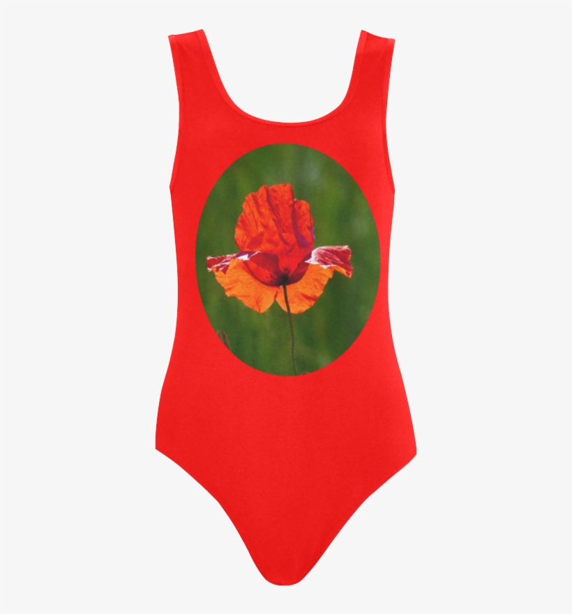 Red Vest Piece Swimsuit Summery Style Pinterest - One-piece Swimsuit, transparent png #9669375