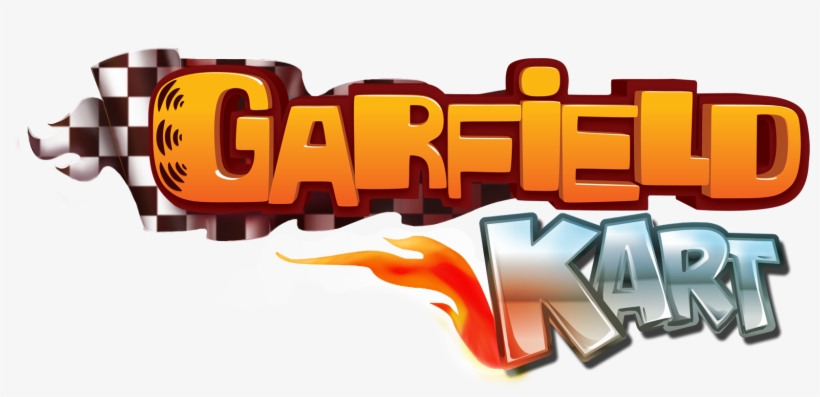 Garfield Kart - Garfield Kart Logo Png, transparent png #9669452