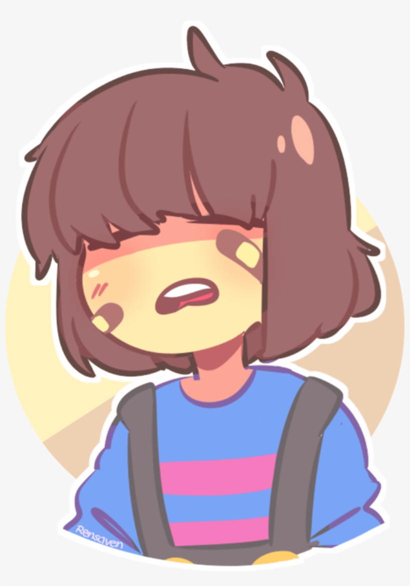 Frisk Sticker - Frisk Fan Art, transparent png #9669616