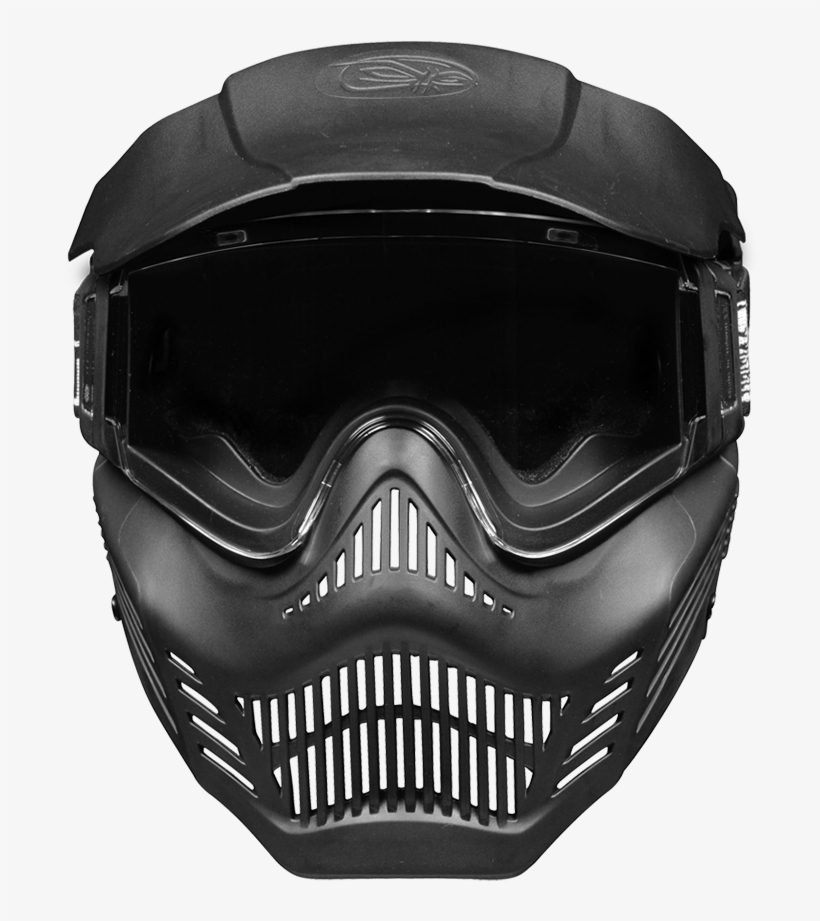 Vforce Armor Black Front Rqzgi0ca0z8z - Mask, transparent png #9670526