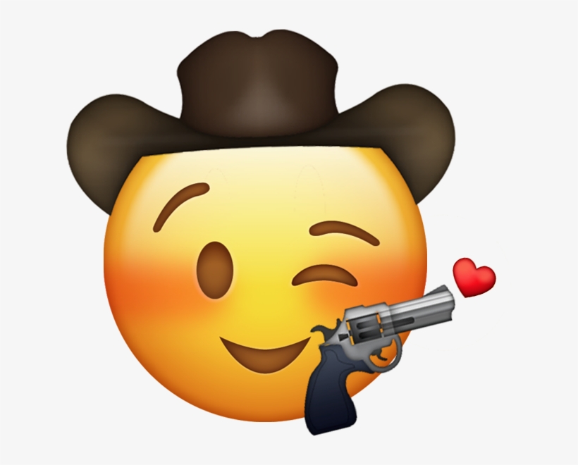 Let Me Hear You Say Yeehaw - Transparent Sad Cowboy Emoji, transparent png #9670775