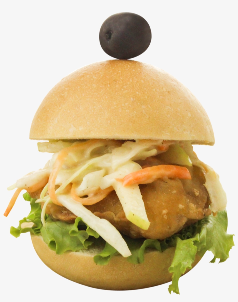 Crispy Chicken Burger - Bun, transparent png #9671282