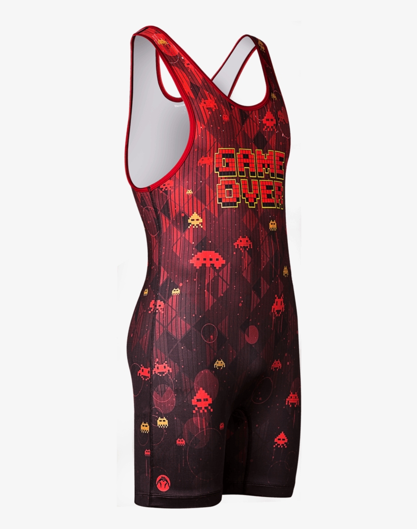 Game Over Singlet - One-piece Garment, transparent png #9671316