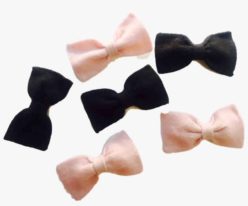 100% Pure Cashmere Hair Bow - Motif, transparent png #9671317