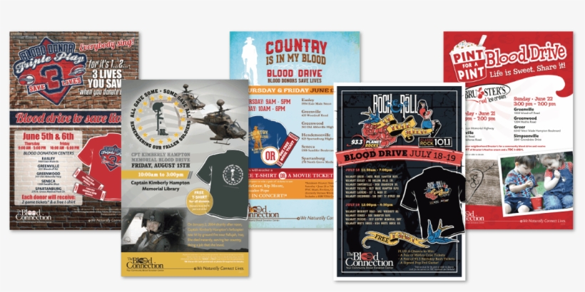 Graphic Design Campaign The Blood Connection - Flyer, transparent png #9671405