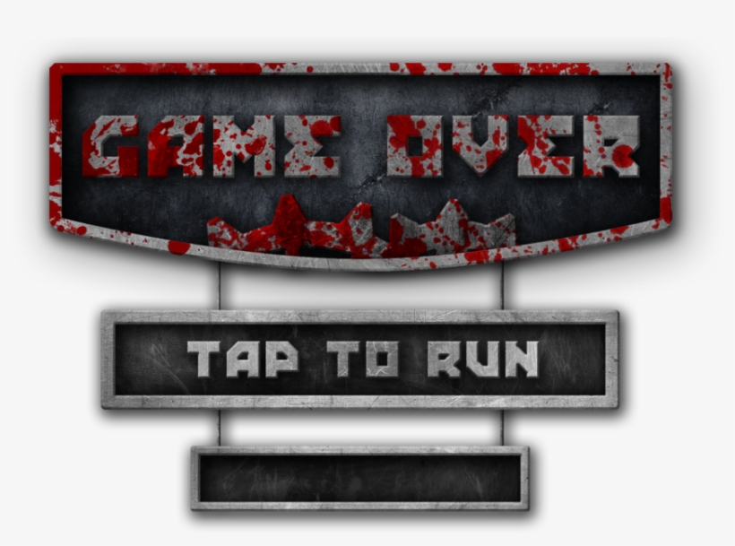 Gameover - Sign, transparent png #9671482