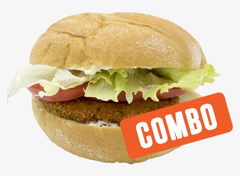Chicken Burger Combo - Fast Food, transparent png #9671553