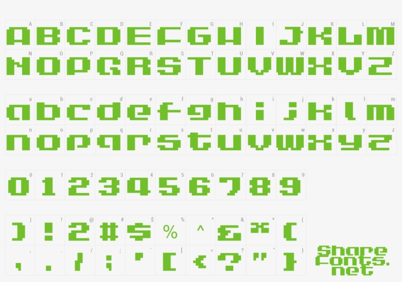 Font Lvdc Game Over 2 Preview - Number, transparent png #9671793