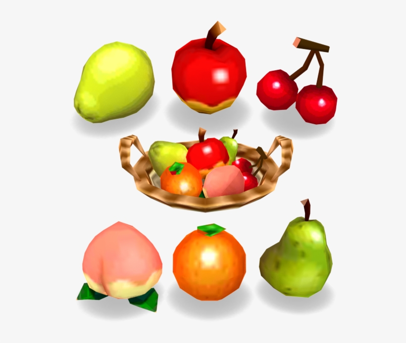 Download Zip Archive - Animal Crossing Fruits Png, transparent png #9671796