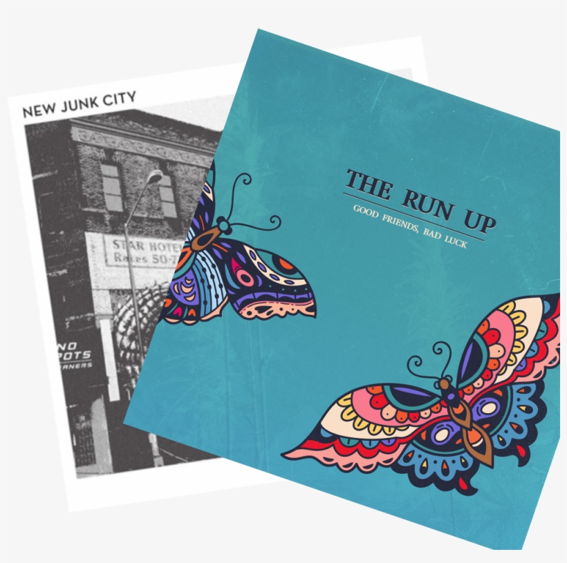 The Run Up And New Junk City Limited Release Vinyls - Swallowtail Butterfly, transparent png #9672109